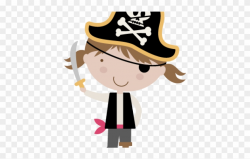 Pirate Clipart Family - Pirate Girl Clipart Free - Png ...