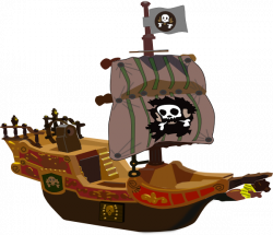 Pirate Ship Clip Art at Clker.com - vector clip art online, royalty ...