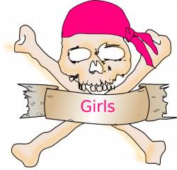 Girl Pirate Clip Art at Clker.com - vector clip art online, royalty ...