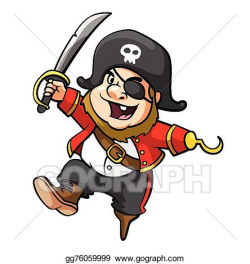 EPS Illustration - Pirate man. Vector Clipart gg76059999 ...