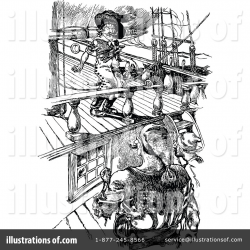 Pirate Clipart #1197473 - Illustration by Prawny Vintage