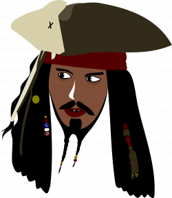 Clipart - Captain Jack Sparrow