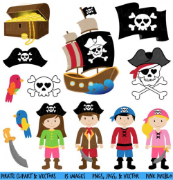 Pirate Clipart Clip Art and Vectors - Commercial and Personal Use