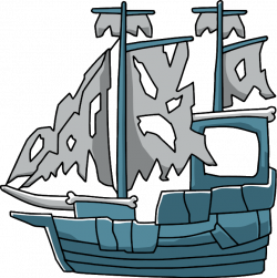 Ghostly Clipart pirate ship - Free Clipart on Dumielauxepices.net