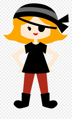 We Love Reading Pirate Boy - Girl Clipart (#1135125 ...