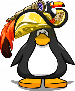 Image - Golden Pirate Hat on a Player Card.png | Club Penguin Wiki ...