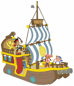Jake Pirate Ship Clipart