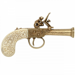 Flintlock Pistol : 1800 Lewis & Clark Flintlock Pistol