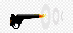 Gun Shot Clipart Gun Fire - Firearm - Png Download (#520016 ...