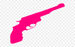 Pistol Clipart Pink Gun - Pink Gun Clipart - Png Download ...