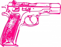 Pink Pistol Clipart - Clip Art Library