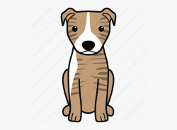 American Pitbull Terrier Natural Ears - Cartoon Picture Of ...