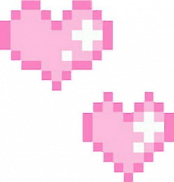 heart hearts pixel - Sticker by Canidie