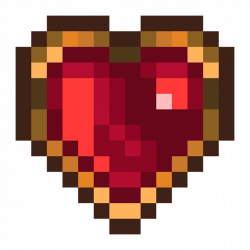 Free 2D Retro Pixel Heart - Bitgem