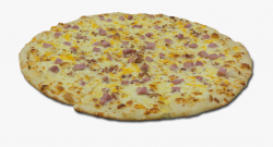 Breakfast Pizza With Ham, Bacon And Eggs - Flatbread #715805 ...