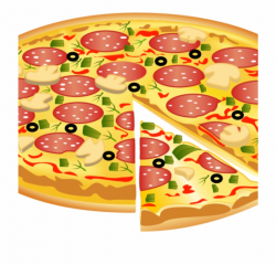 Cheese Pizza Clipart Crown Clipart Hatenylo - Pizza Clipart ...