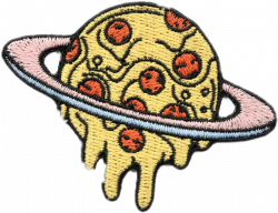 tumblr patches pizza - Sticker by Unicornia