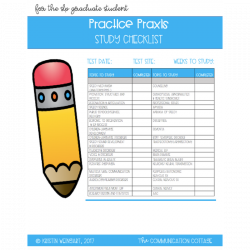 The Practice Praxis- Study Plan -