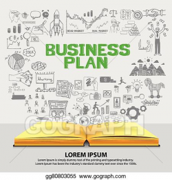 Vector Art - Business plan, life planning. Clipart Drawing ...