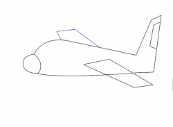 Drawn Aircraft line diagram - Free Clipart on Dumielauxepices.net