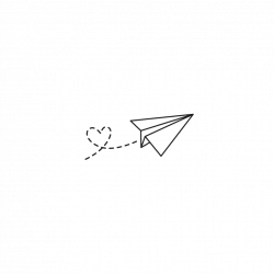 airplane plane black tumblr heart love...