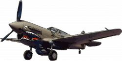 Clipart - Curtiss P-40 Warhawk