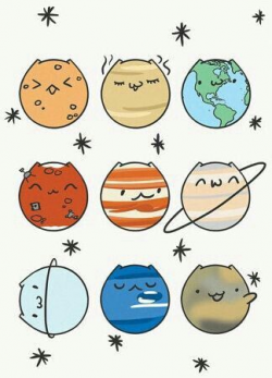 Cute planet drawings | :D | Niedliche zeichnungen ...