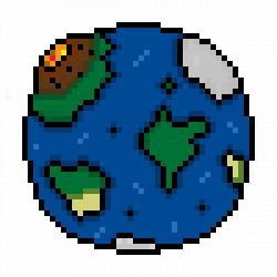Planet pixel art Animation by ~ZeEvilCat on deviantART | 8-bit ...