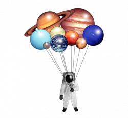fteplanet planet astronaut balloons...