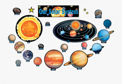 Solar System Bulletin Board Display Set Alternate Image ...