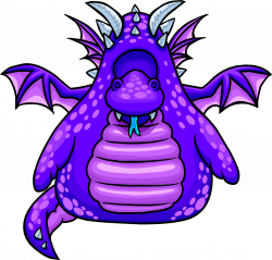 Purple Dragon Costume | Club Penguin Wiki | FANDOM powered by Wikia