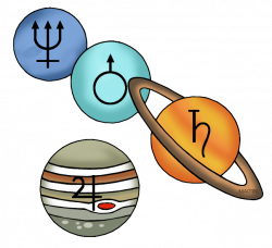 Outer Space Clip Art by Phillip Martin, Outer Planets