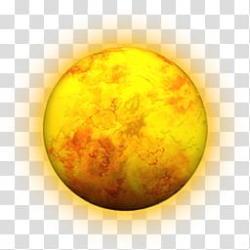 Heal the World, yellow planet transparent background PNG ...