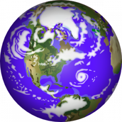 Planet Earth Clip Art at Clker.com - vector clip art online ...