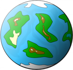 Planet Symbol Globe Clip Art at Clker.com - vector clip art ...