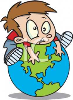 Earth Day Clipart - Boy Hugging the Earth | MSU Conservation ...
