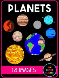 Planets Clip Art FREE | Graphics | Free planet, Planets ...