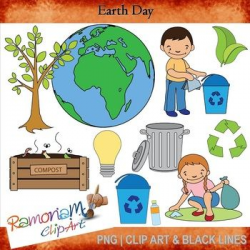 Earth Day Clip art | Earth day clip art, Earth for kids ...
