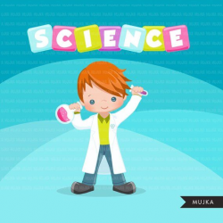 Science Clipart. Science lab school elements,scientist, test ...