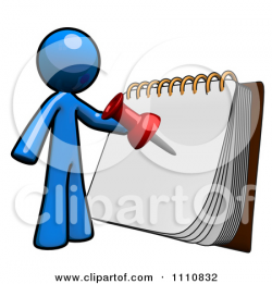 Clipart Organized Blue Guy | Clipart Panda - Free Clipart Images