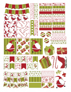 FREE Christmas Planner Sticker Printable | Oh My Sweet Pretty ...