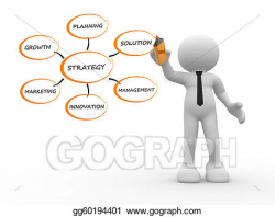 Clipart - Strategy. Stock Illustration gg60194401 - GoGraph