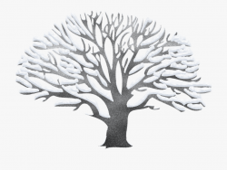 Winter Tree Ping Clipart Png Free Library - Winter Trees ...
