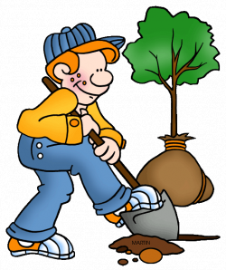 Trees Clip Art by Phillip Martin, Planting Trees