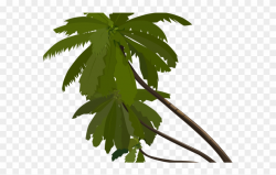 Rainforest Clipart Big Plant - Animated Palm Trees Png ...