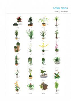 DOSCH DESIGN - DOSCH 3D: Indoor Plants