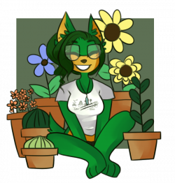 plants are friends man peace sign emoji by paradiselights on DeviantArt