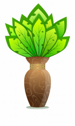 Free To Use Public Domain Plants Clip Art - Plant In Vase ...