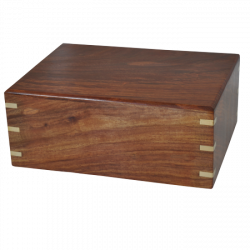Pet Cremation Wood Urns: Perfect Wooden Box Cat Urn Large