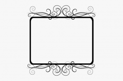 frame #border #edging #decoration #fancy #curly #black ...